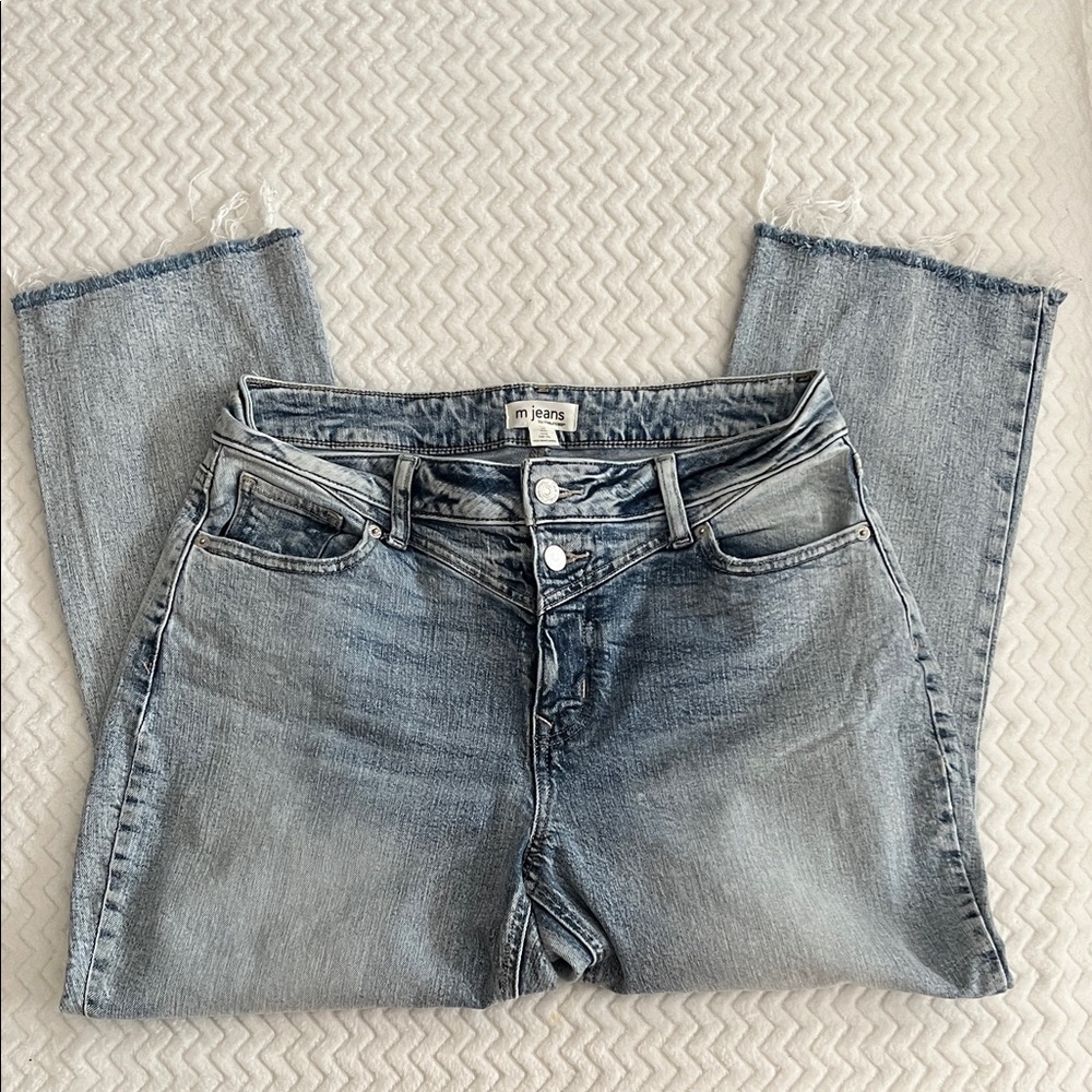 Maurices Light Blue Flare Jeans